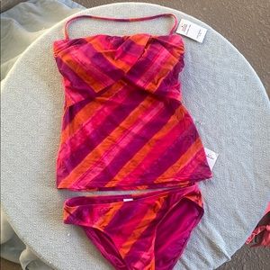 Ralph Lauren bandeau tankini